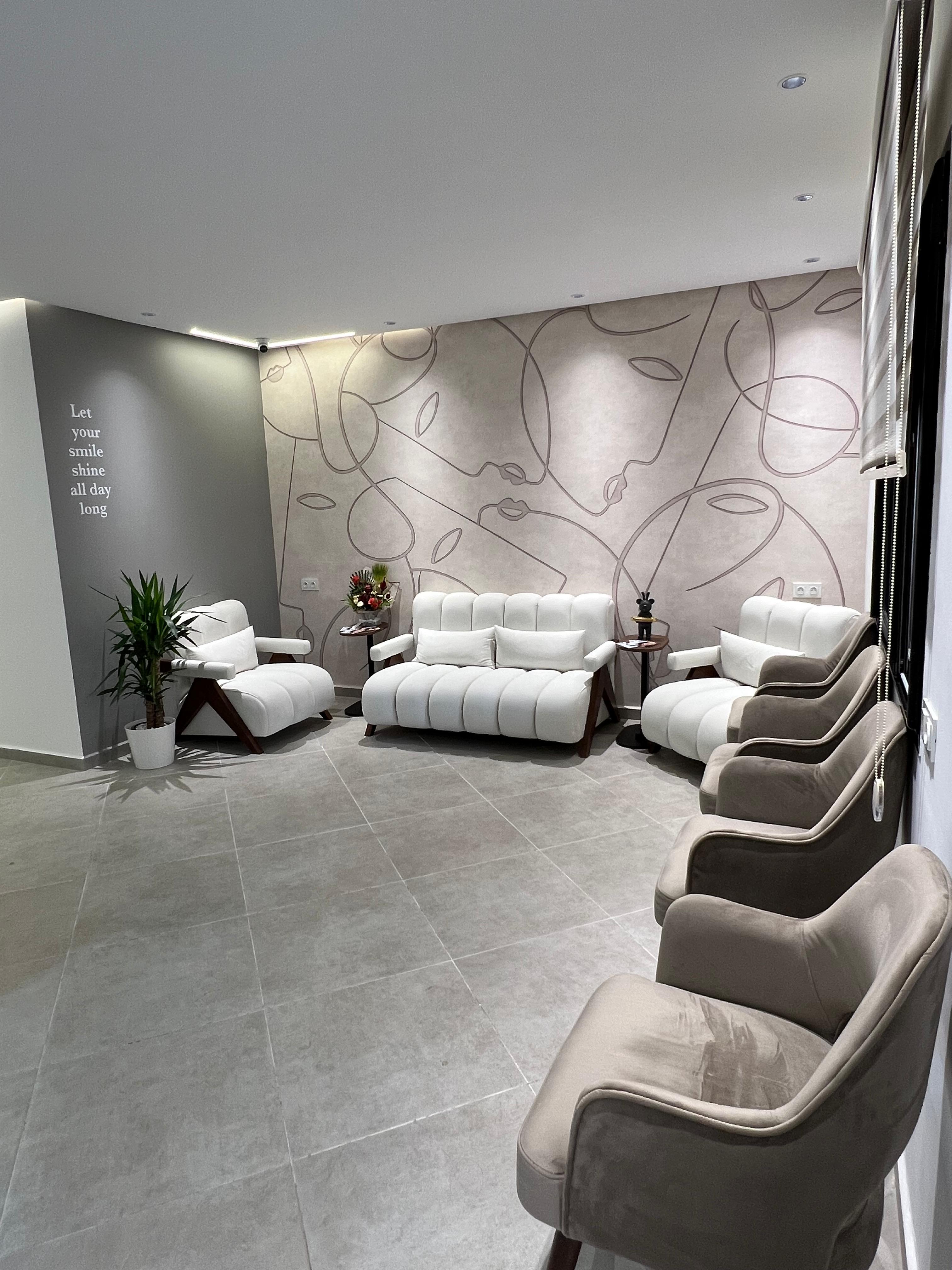 Salle d'attente moderne